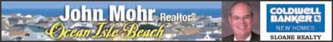 You deserve Mohr! OIB Conds, homes, and more. John Mohr, Broker, Realtor(R)